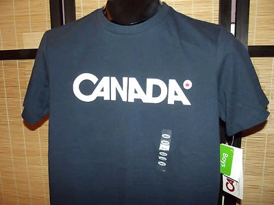 Vancouver 2010 Invierno Olímpico HBC Niños Talla 10/12 Azul Camiseta Nueva Con Etiquetas HBC Foto 1 de 4