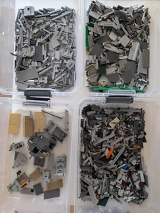 LEGO Señor de los Anillos 9474 9472 Piezas Grises INCOMPLETO - SOLO PARA PIEZAS 12 lb - Imagen 1 de 7