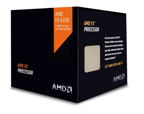 AMD FX-6330 Black Edition Hexa Core Processor 3.6-4.2 GHz, Socket AM3+, 95W CPU - Image 1 of 3