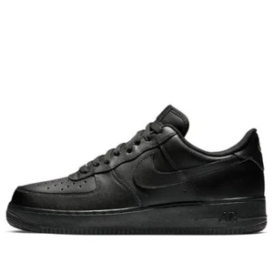 Nike Air Force 1 '07' Men's Size 9.5 Triple Black Casual Shoes Low 315122-001 - Picture 1 of 5