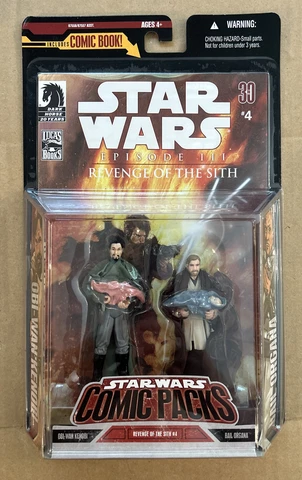 Star Wars Comic 2-Packs OBI-WAN Kenobi Bail Organa ROTS Luke Leia Skywalker Twin Cover