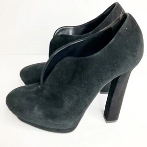 Bottega Veneta schwarze Wildleder Slipper Stiefeletten/Booties/Schuhe Gr. 37 - Bild 1 von 7