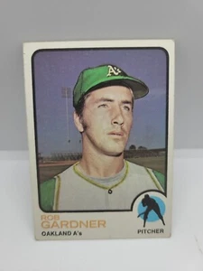 1973 Topps Rob Gardner Oakland Athletics #222 EX CONDITION - Picture 1 of 6