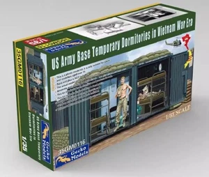 Gecko Models 35GM0116 1/35 US Army Base Temporary Dormitories In Vietnam War Era - Bild 1 von 1