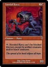 Invasion Hooded Kavu x4 Magic The Gathering NM