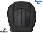 09 10 GMC Acadia SLT -PASSENGER Side Bottom PERFORATED Leather Seat Cover Black