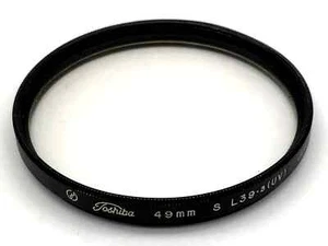 Toshiba UV S L39-3 (UV) Filter 49mm Circular Filter Thread M49 - Picture 1 of 1