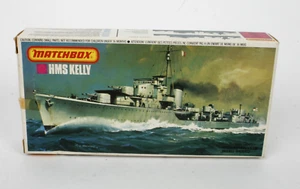 Vintage, Matchbox 1/700th HMS Kelly #PK-64 (1980) - Picture 1 of 8