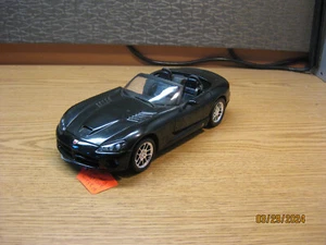 1/18 2003 DODGE VIPER SRT-10 CONVERTIBLE IN BLACK BY WELLY,PARTS CAR, NO BOX - Picture 1 of 19