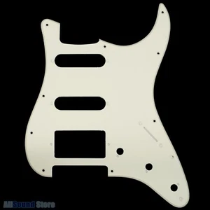 1-ply PARCHMENT Pickguard for USA/MIM Standard Fender Stratocaster/Strat HSS/SSH - Picture 1 of 1