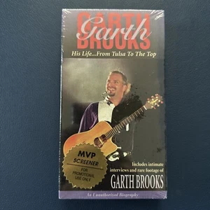 His Life from Tulsa to the Top Garth Brooks | VHS 1998 - Picture 1 of 2