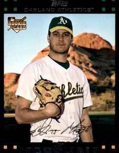 2007 Topps Jay Marshall Rookie Oakland Athletics #643