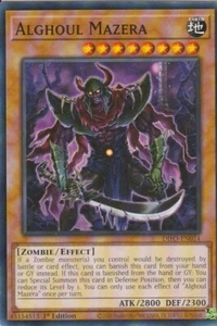 YUGIOH CARD 1 X ALGHOUL MAZERA DIFO-EN014 1ST EDITION - Picture 1 of 1