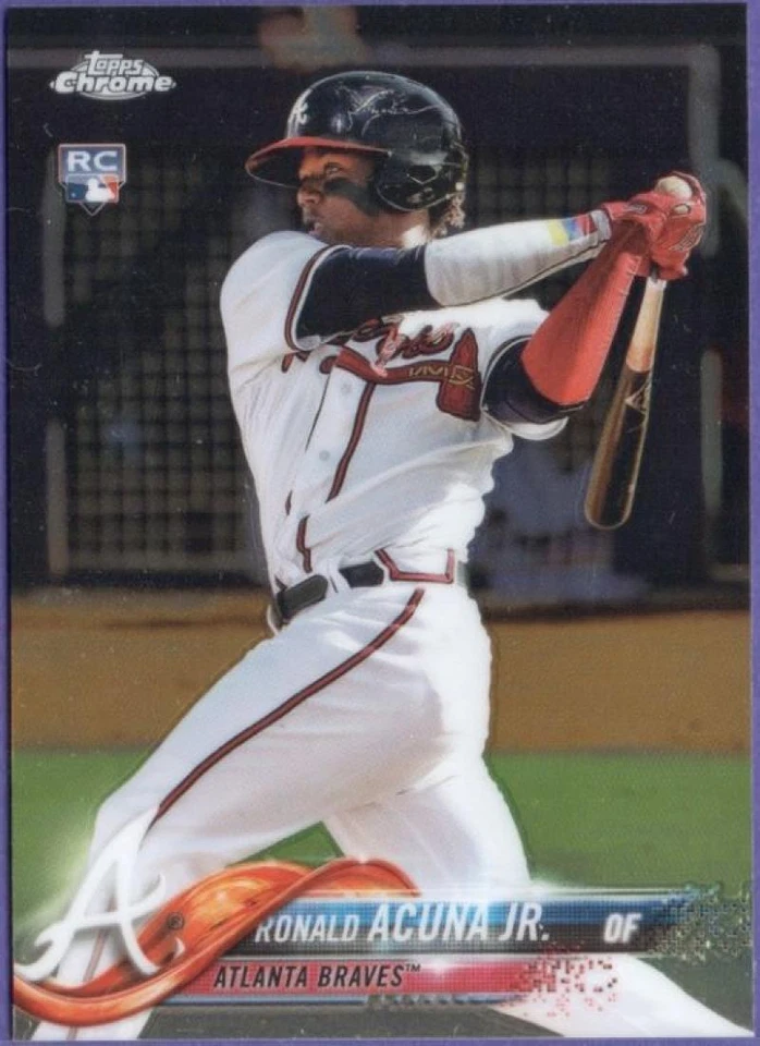 2018 Topps Chrome Baseball Base Singles (Pick Your Cards) - Image 1 of 1