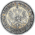 [#1176220] Coin, Finland, Alexander III, Markka, 1890, Helsinki, AU(50-53), Silv