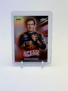 2024 Topps Chrome Formula 1 - Speed Demons Sergio Perez #SD-2 - Picture 1 of 2