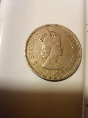 Hong Kong One Dollar 1960 Queen Elizabeth The Second - Image 1 of 4
