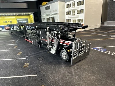 DCP 1/64 Peterbilt 389 CUSTOM MADE CAR HAULER - Image 1 of 4