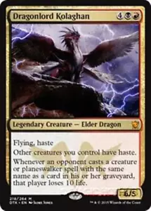 MTG - DRAGONLORD KOLAGHAN - Dragons of Tarkir (M) - Picture 1 of 1
