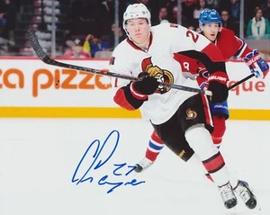 CURTIS LAZAR SIGNED OTTAWA SENATORS 8X10 PHOTO - Picture 1 of 1