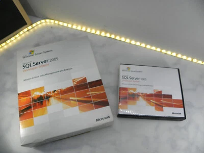 Microsoft Sql-Server 2005 DEVELOPER EDITION WINDOWS SERVER SYSTEMS UK #9Q - Image 1 of 4