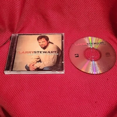 LARRY STEWART Learning To Breathe CD Audio Music Compact Disc VTG 1999 windham - Image 1 of 4