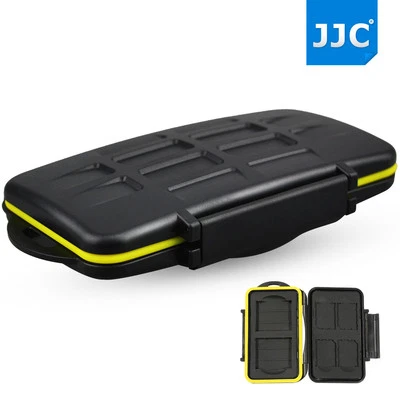 JJC Anti-shock Waterproof Storage Memory Card Case For 4 SD Cards & 2 CF Cards - Image 1 of 4