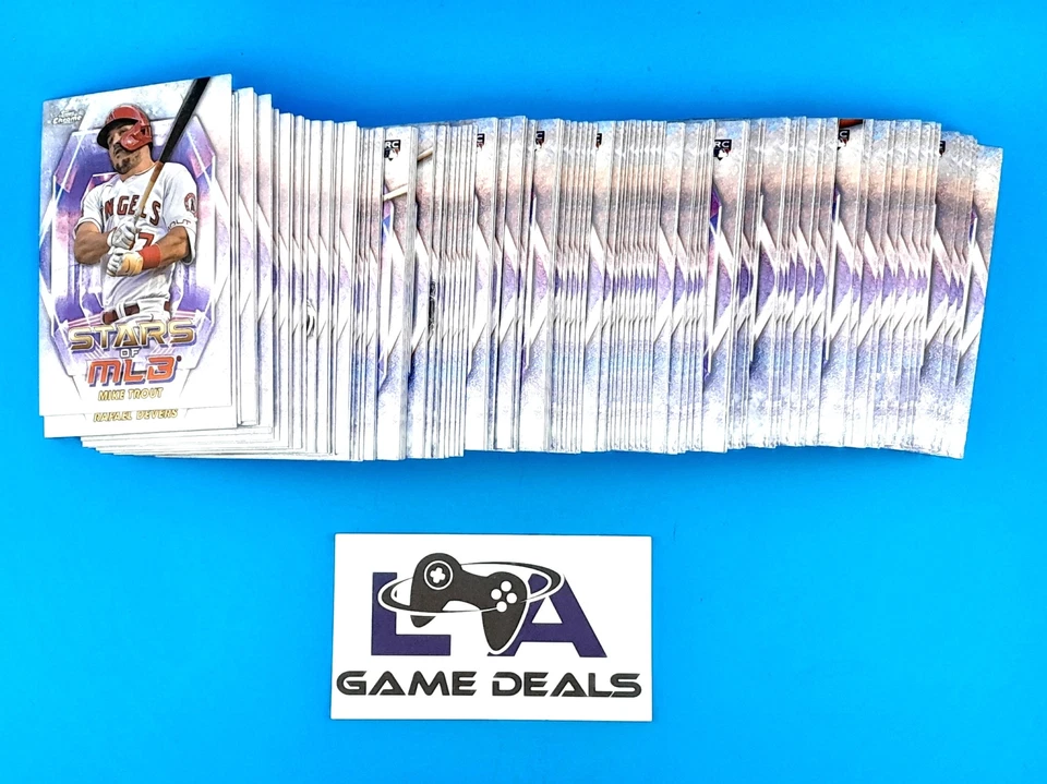 2023 Topps (series 1, 2 & Update) STARS OF MLB Chrome-U Pick/Finish/Complete Set - Image 1 of 1