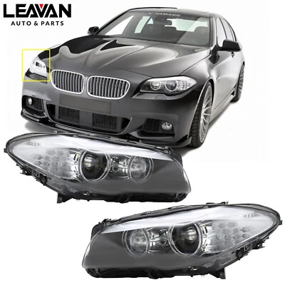 For 2009-2013 BMW 5 Series F10 528i 535i Hid Headlight Adaptive w/ AFS Sets - Image 1 of 4