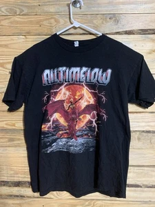 All Time Low 2021 On Tour Forever Band Tee XL Alstyle Black Graphic Rock Shirt - Picture 1 of 19