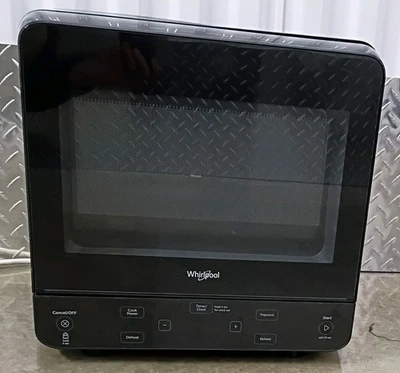 Whirlpool WMC20005YB 0.5 Cu. Ft. Black Countertop Microwave, Tested, Read Desc - Image 1 of 4