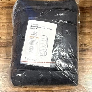 SNAILAX Massage Mat Massage Cushion 10 Motor Memory Foam Plush Pad Gray - Picture 1 of 10