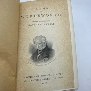 Poems Of Wordsworth - 1911- Illustrated- AC266 - Picture 1 of 12