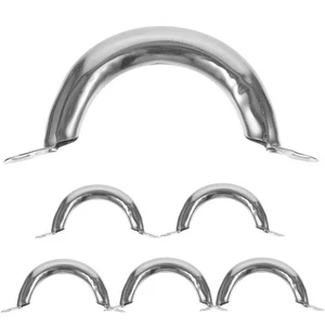 6 Pezzi Coperchio Pentola Manico Accessori Vaporiera Acciaio Inox Coperchio Universale - Foto 1 di 12