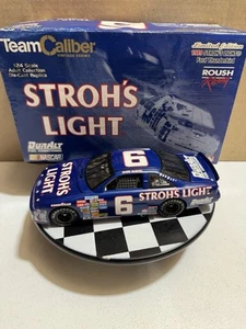 Mark Martin #6 Stroh’s Light 1989 Team Caliber Vintage Series 1/24 Diecast - Picture 1 of 18