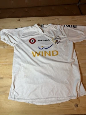 Camiseta deportiva original AWAY KAPPA 2011 2012 NUEVA CON ETIQUETAS AS Roma 80 aniversario L Foto 1 de 4