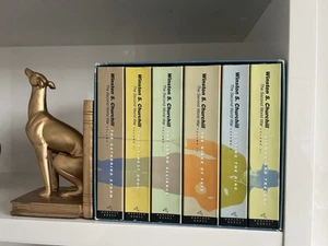 WINSTON CHURCHILL -THE SECOND WORLD WAR -6 VOLUMES - Picture 1 of 4