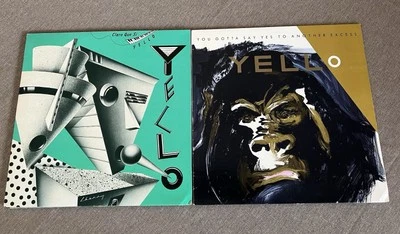 YELLO Claro Que Si & You Gotta Say Yes To Another Express Vinyl EX/EX Foto 1 de 4