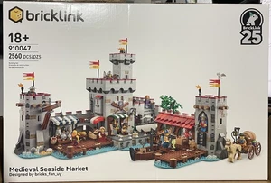 LEGO BrickLink Serie 4 | Mittelalterlicher Markt am Meer | 910047 | Neu | Sofortversand! - Bild 1 von 6