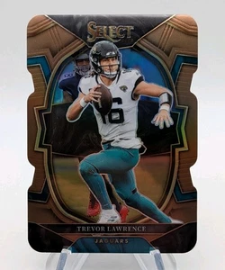Trevor Lawrence 2022 Panini Select Concourse #41 Bronze Prizm Die-Cut #d/149 - Picture 1 of 2