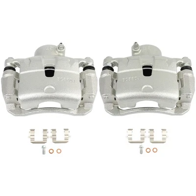 Pinzas de freno delanteras con par de soportes para Kia Soul 2014 2015 2016 2017 2018 Foto 1 de 4