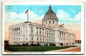Postcard State Capitol St. Paul Minnesota MN WB PM 1927 - Picture 1 of 2
