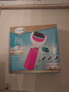 Home Foot Spa Kit : New Sealed Box Amope Pedi Perfect with Diamond Crystals - Picture 1 of 5
