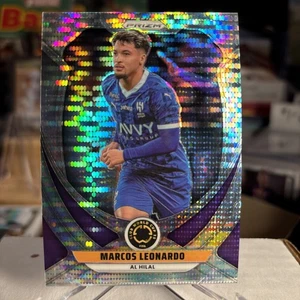 Marcos Leonardo 2025 Panini Copa Mundial de Clubes de la FIFA Plata Prizm Pulsar ⭐️ COMO NUEVO - Imagen 1 de 2