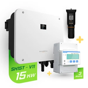 Sungrow Hybrid 15kW SH15T - V11 Smart Meter WiFi Wechselrichter Inverter 3-Phase - Bild 1 von 4
