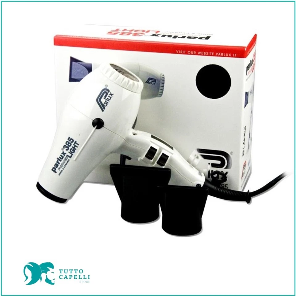 PARLUX 385 POWERLIGHT Phon asciugacapelli professionale vari colori