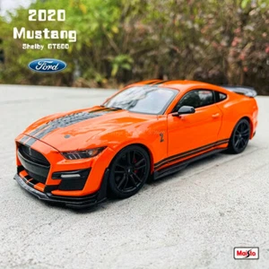 Maisto 1:24 FM Ford Mustang Shelby GT500 Model Muscle Car Diecast Metal Vehicle - Picture 1 of 7
