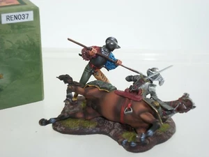 FIRST LEGION REN037 ALEMÁN LANDSKNECHT ACABADO CABALLERO FRANCÉS DERRIBADO - Imagen 1 de 3