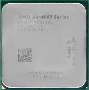 Processor AMD A4-Series A4-4000 3GHz AD4000OKA23HL LGAFM2 AMD Bulldozer 64-Bit - Picture 1 of 2
