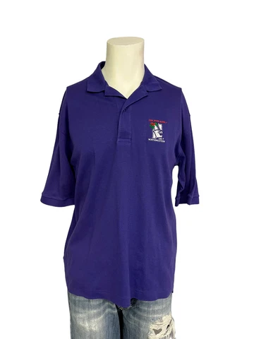 Vintage 1996 Rosebowl Antigua Northwestern University Men's Purple Polo Large L Cover
